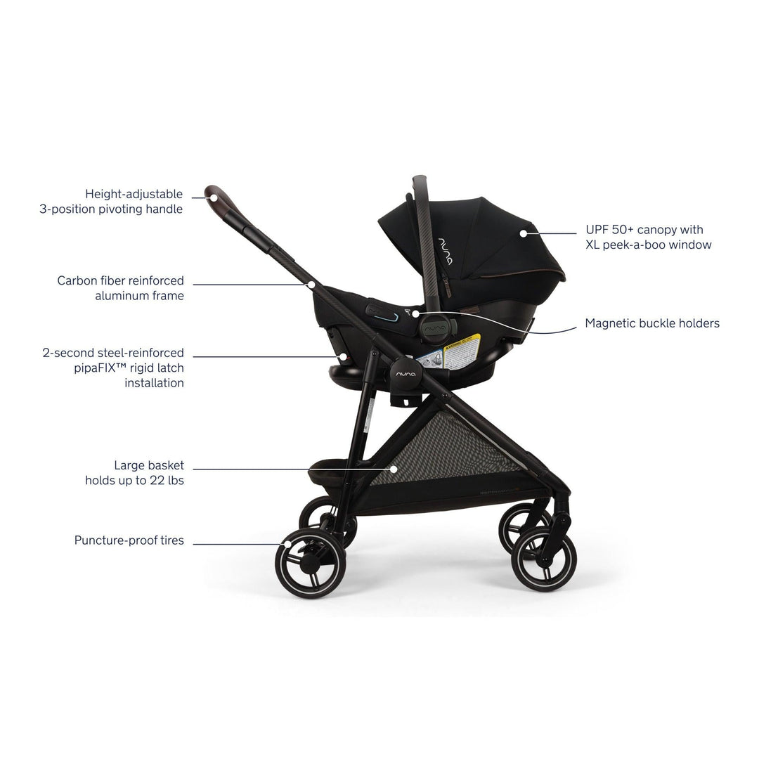 Nuna Pipa Urbn FLEX System Stroller + Car Seat