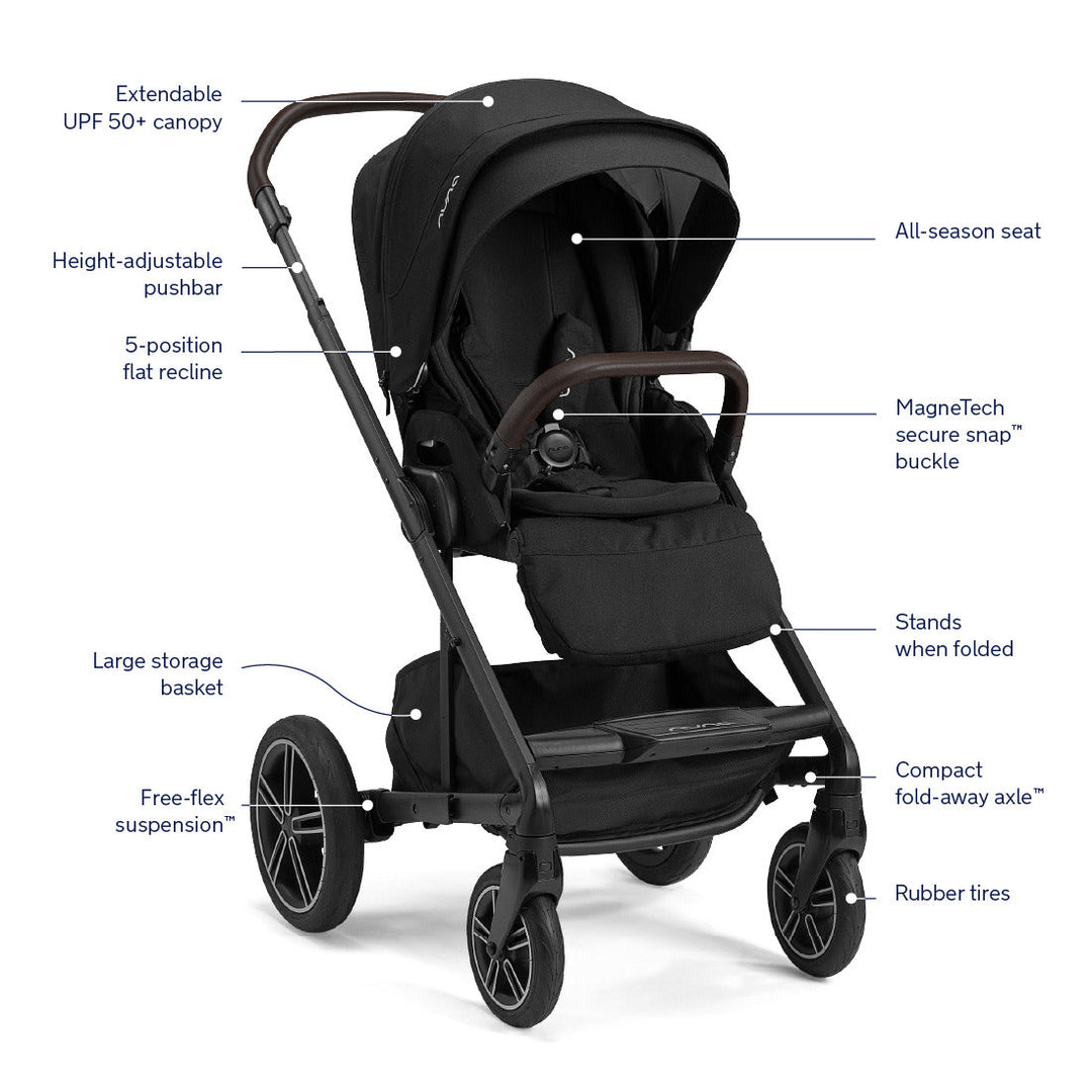 compact stroller nuna Nuna MIXX Next Stroller with MagneTech Secure Snap – Shower Me With Love