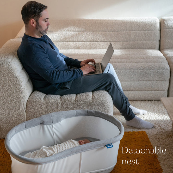 Halo BassiNest Connected Swivel Sleeper 3.0 Smart Bassinet