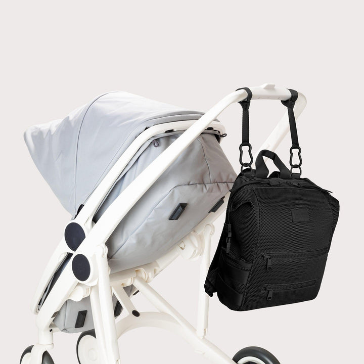 Dagne Dover Indi Diaper Backpack | Onyx Air Mesh