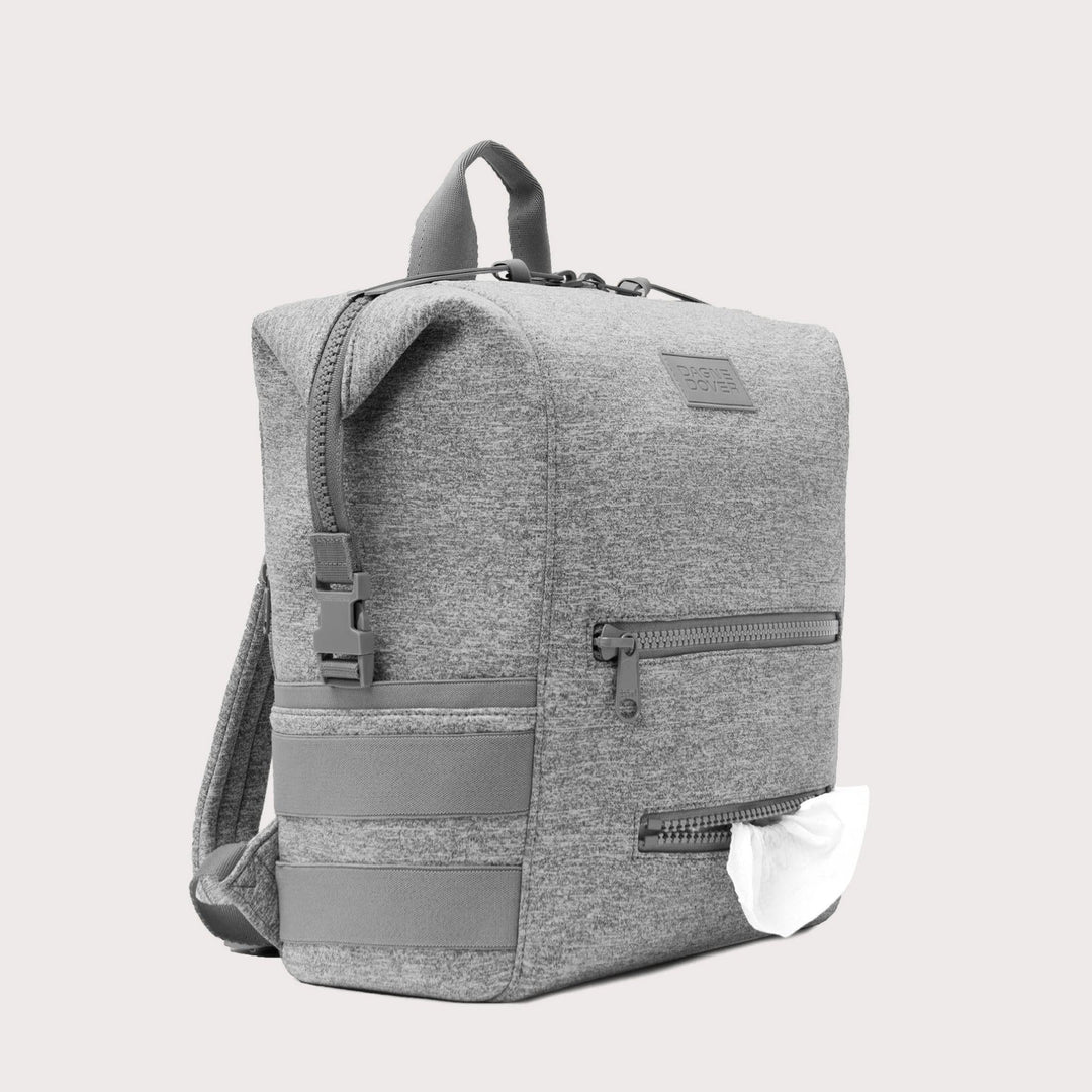 Dagne Dover Indi Diaper Backpack | Heather Grey