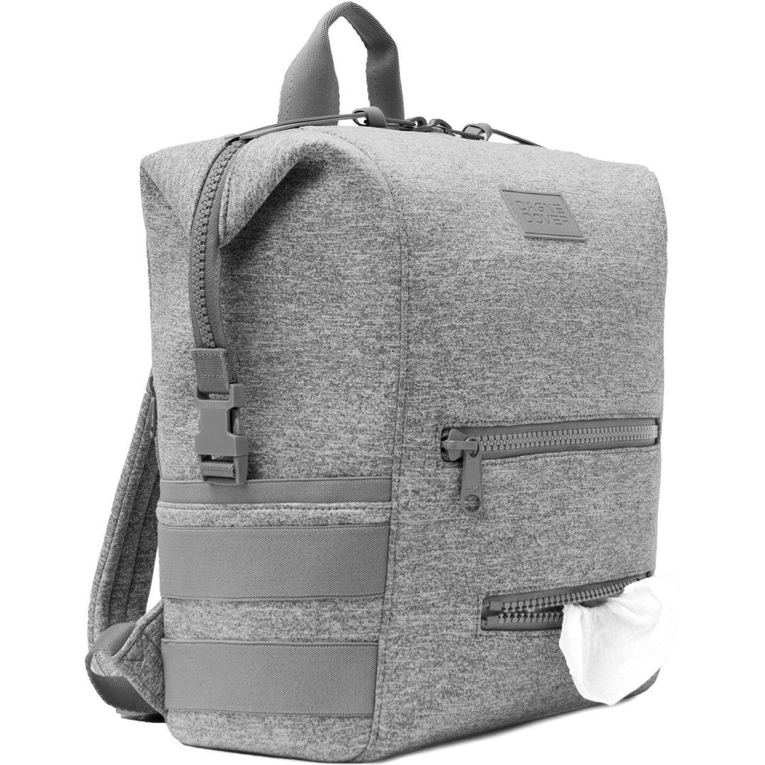 Dagne Dover Indi Diaper Backpack | Heather Grey