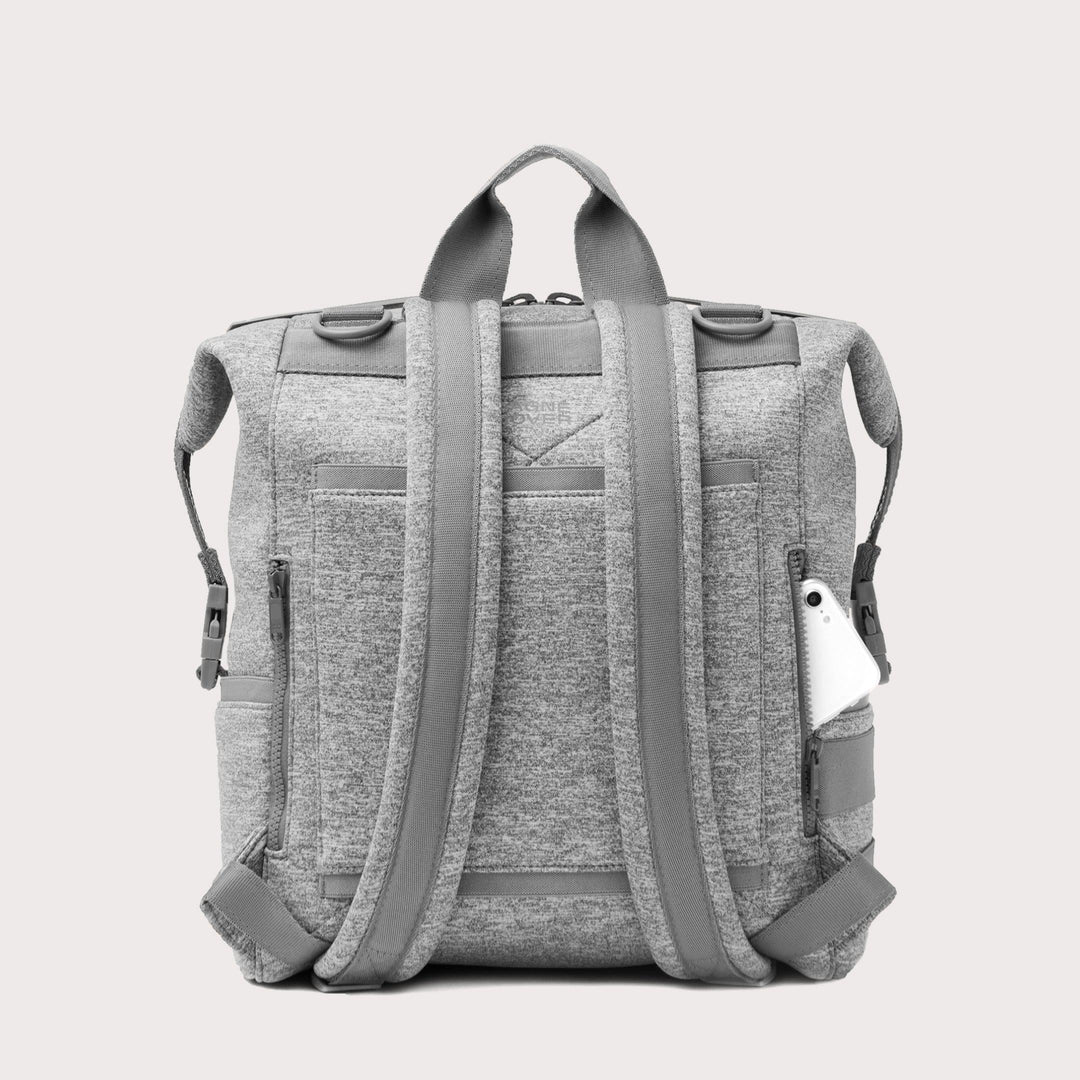 Dagne Dover Indi Diaper Backpack | Heather Grey