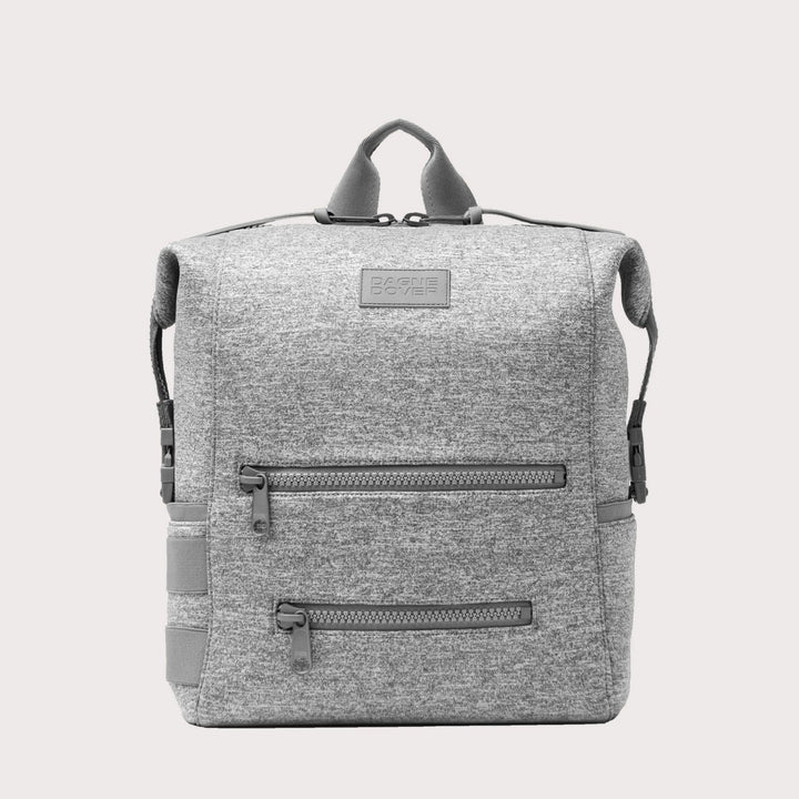 Dagne Dover Indi Diaper Backpack | Heather Grey