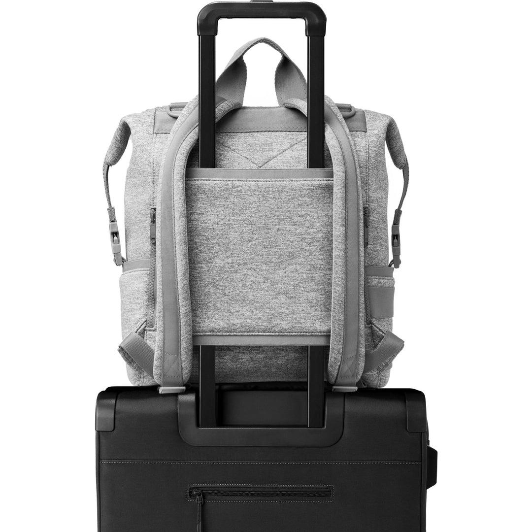 Dagne Dover Indi Diaper Backpack | Heather Grey