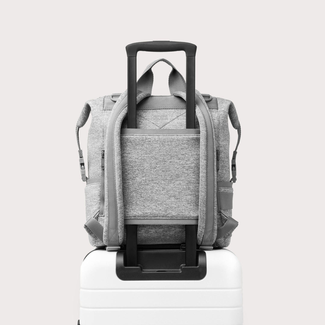 Dagne Dover Indi Diaper Backpack | Heather Grey