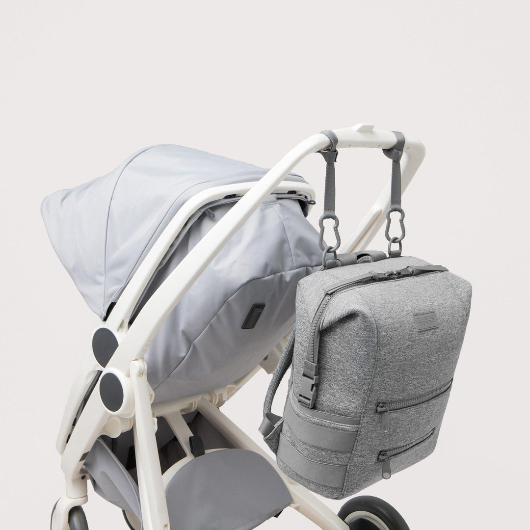 Dagne Dover Indi Diaper Backpack | Heather Grey