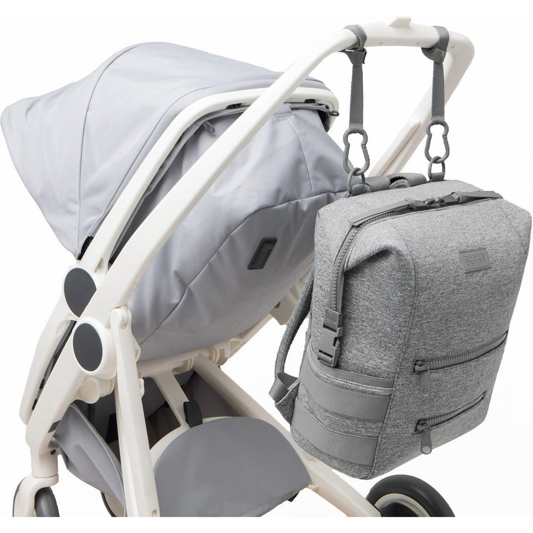 Dagne Dover Indi Diaper Backpack | Heather Grey