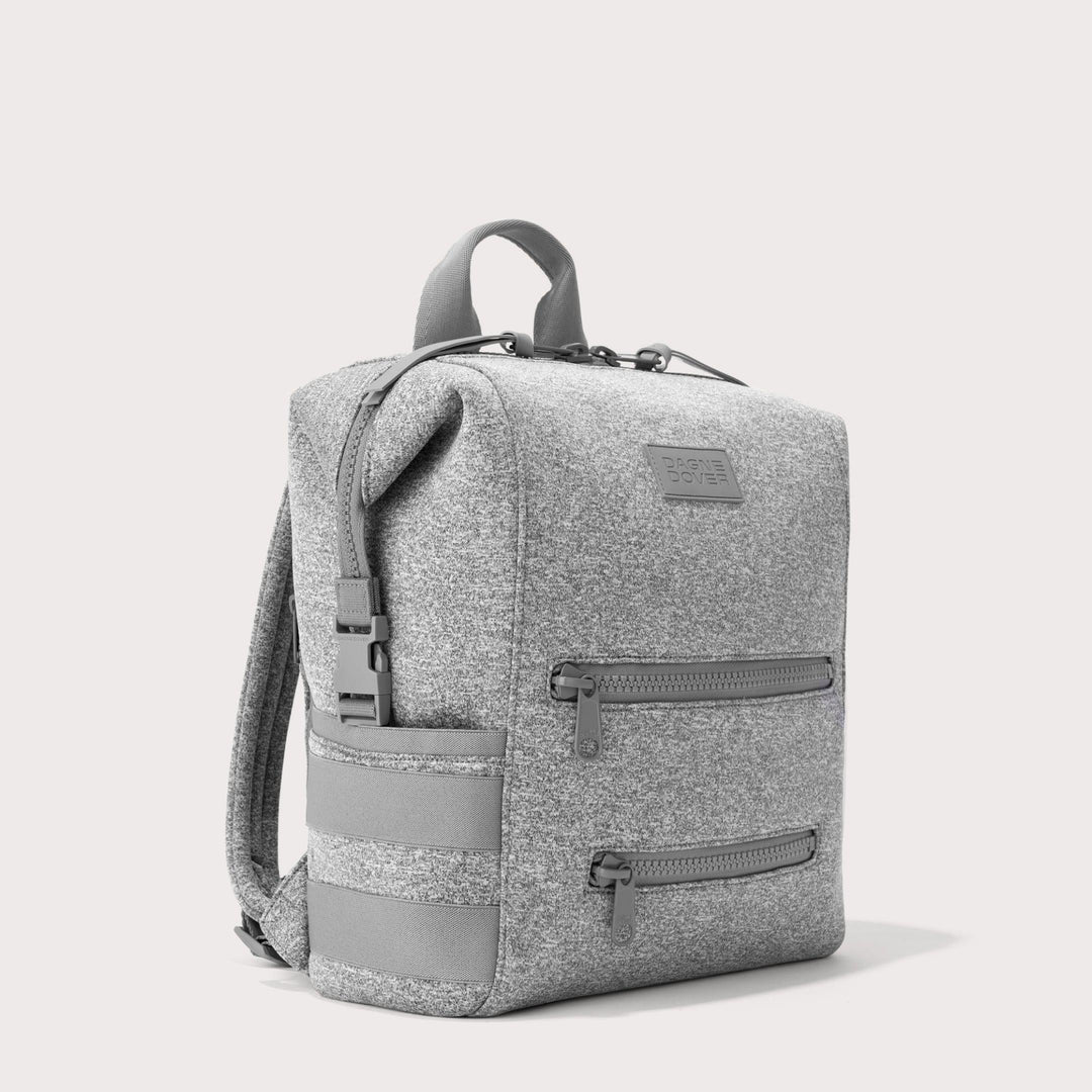 Dagne Dover Indi Diaper Backpack | Heather Grey