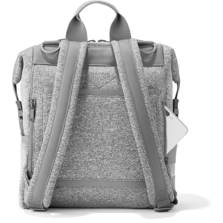 Dagne Dover Indi Diaper Backpack | Heather Grey