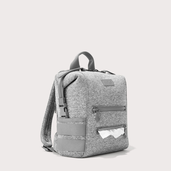 Dagne Dover Indi Diaper Backpack | Heather Grey