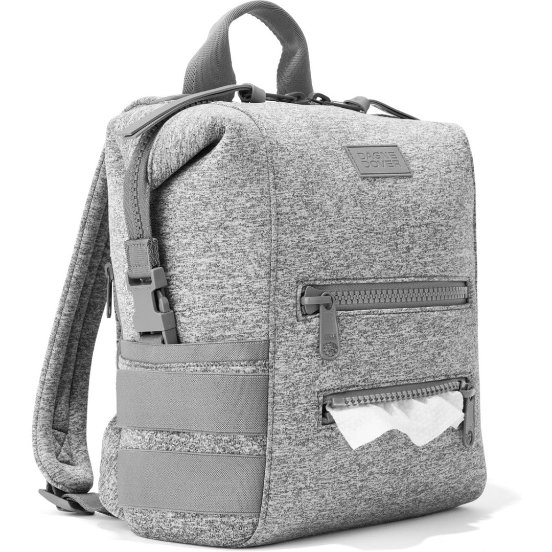 Dagne Dover Indi Diaper Backpack | Heather Grey