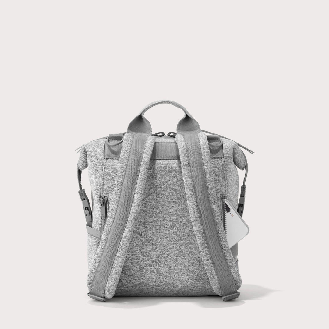 Dagne Dover Indi Diaper Backpack | Heather Grey