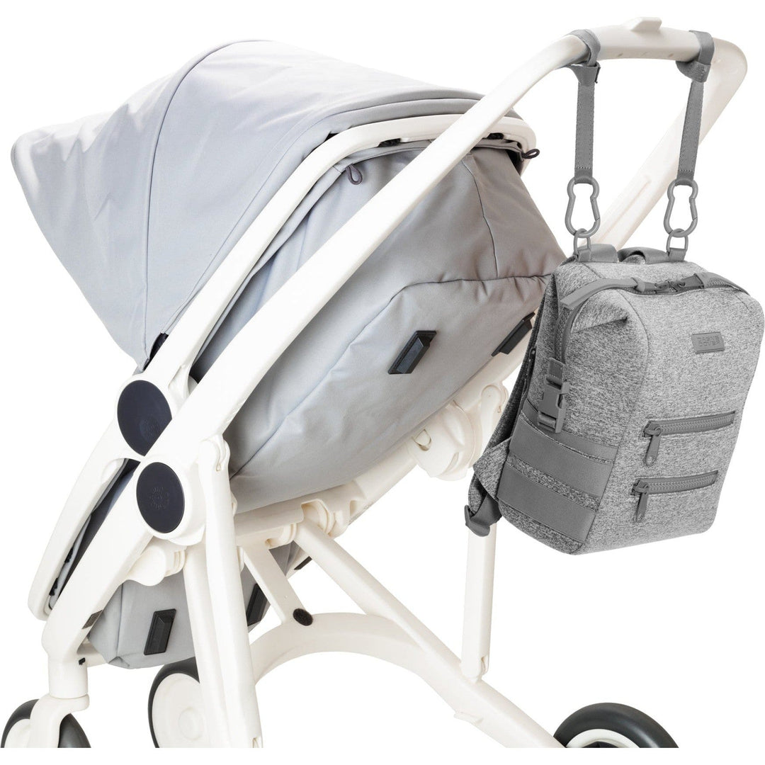 Dagne Dover Indi Diaper Backpack | Heather Grey