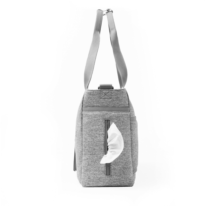 Dagne Dover Wade Diaper Tote | Heather Grey