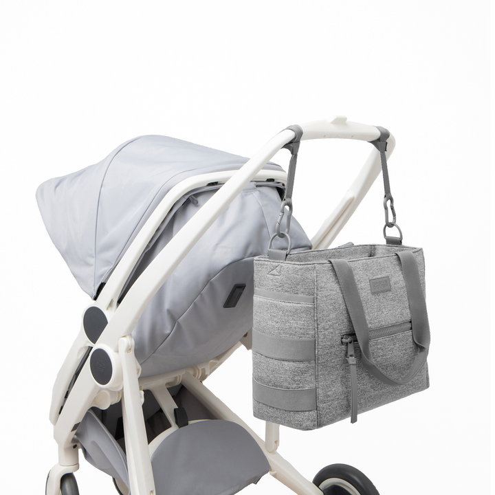 Dagne Dover Wade Diaper Tote | Heather Grey