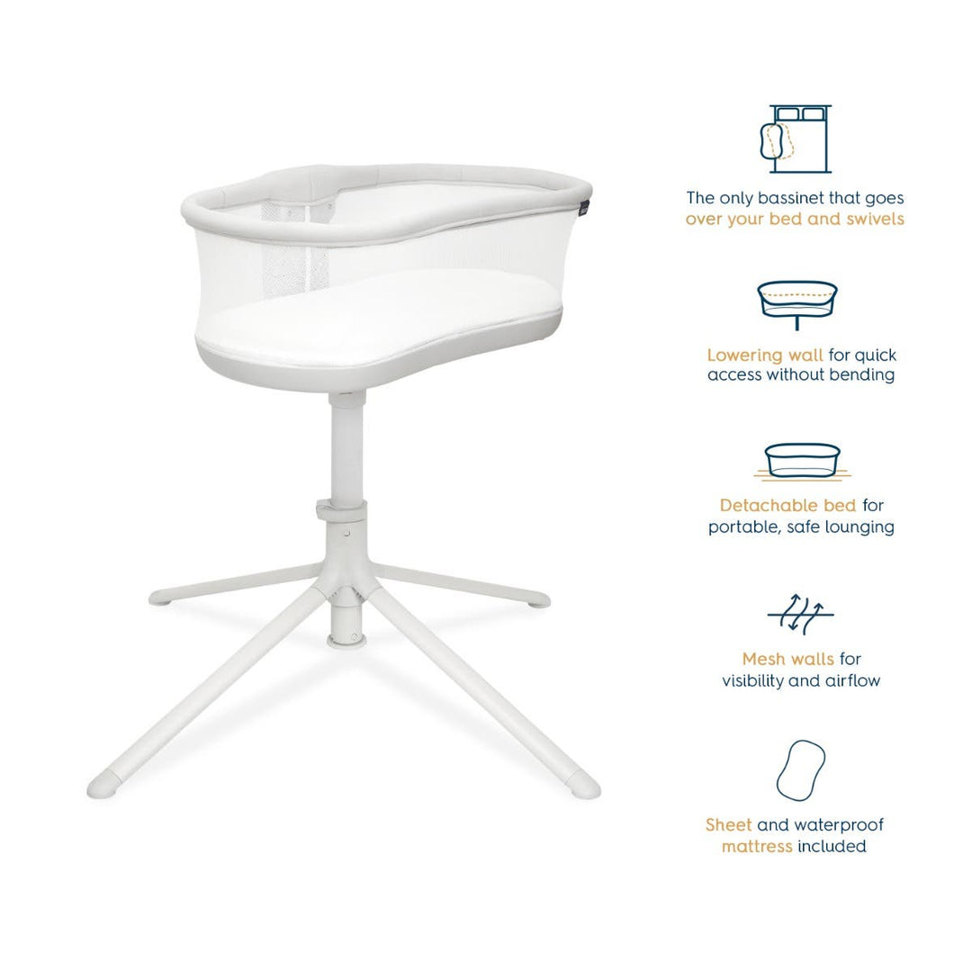 Halo Bassinest Swivel Sleeper 3.0 Gray