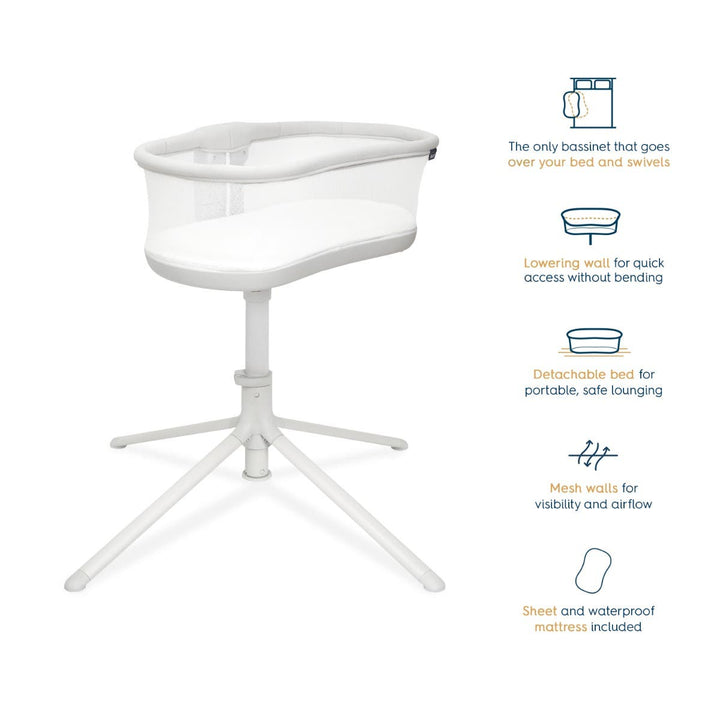 Halo Bassinest Swivel Sleeper 3.0 Gray