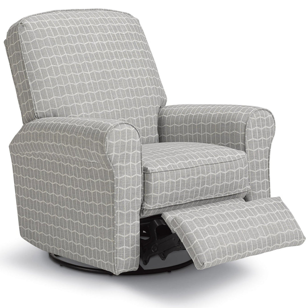 Best Chairs Josey Swivel Glider Recliner