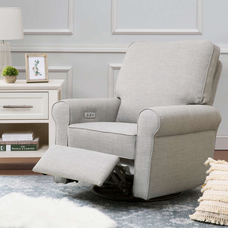 Monogram by Namesake Monroe Pillowback Power Recliner