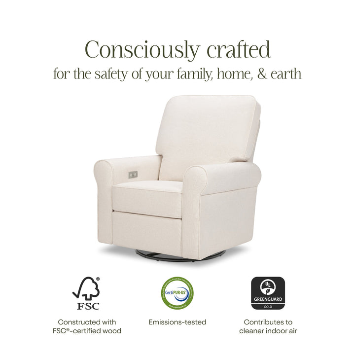 Monogram by Namesake Monroe Power Recliner &amp; Swivel Glider