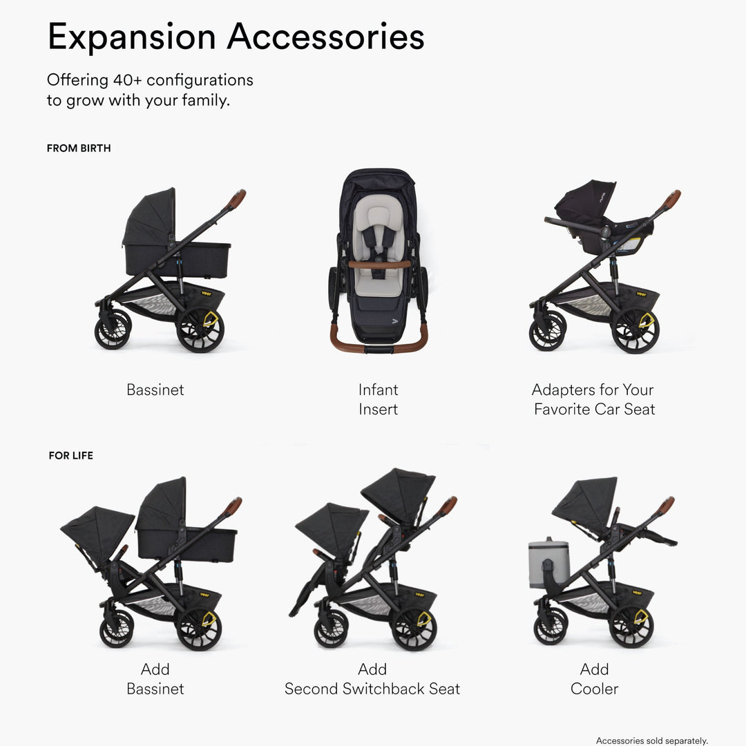 Veer Switch&Roll Stroller + FREE Bassinet!