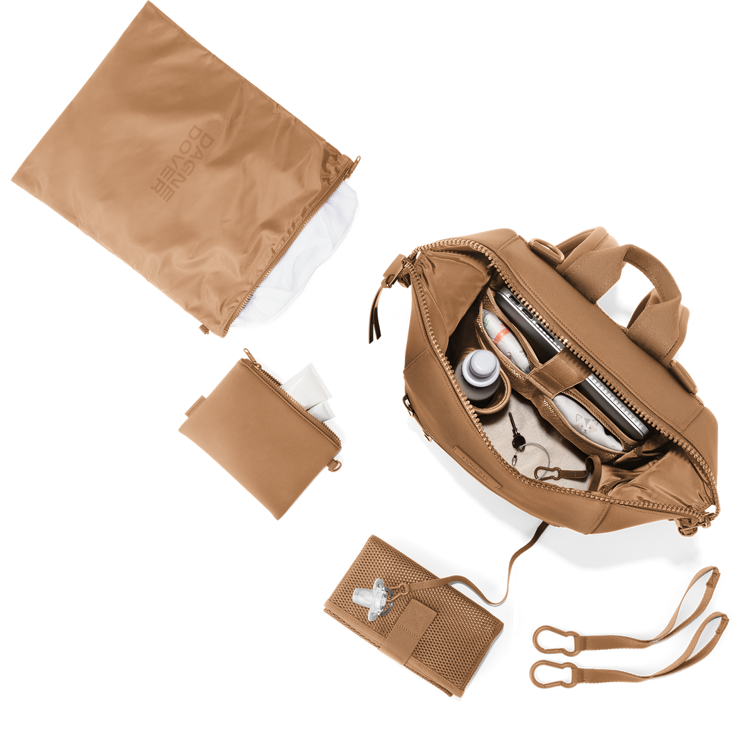 Dagne Dover Indi Diaper Backpack | Camel