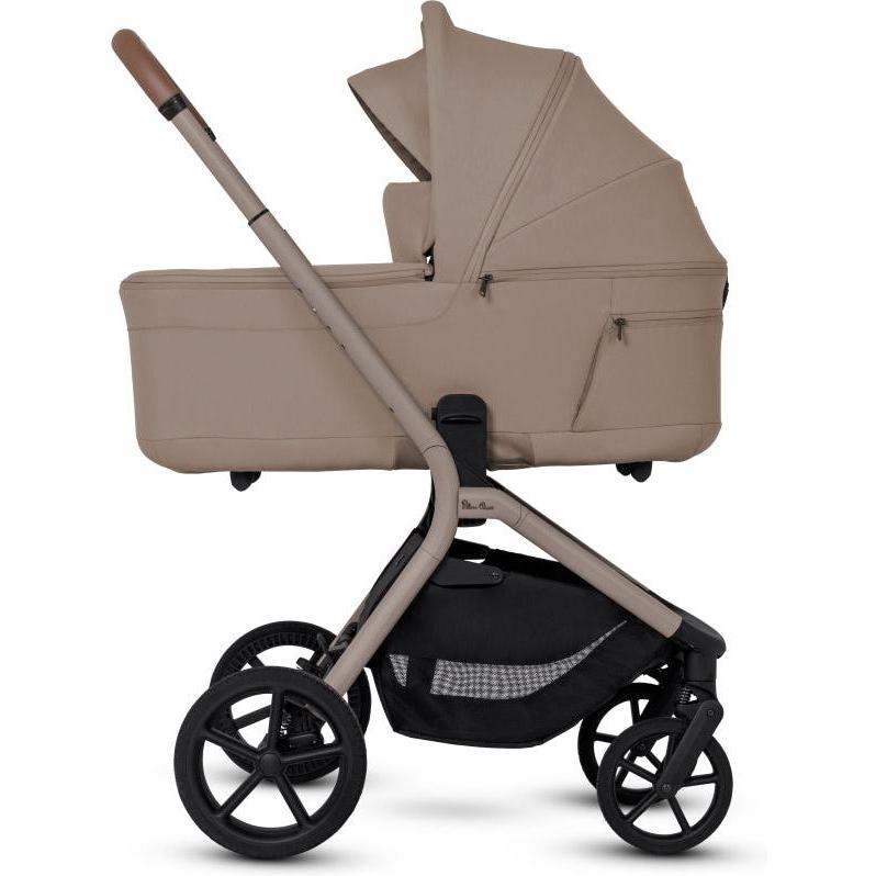 Silver Cross Breez Compact Stroller + Folding Bassinet Bundle
