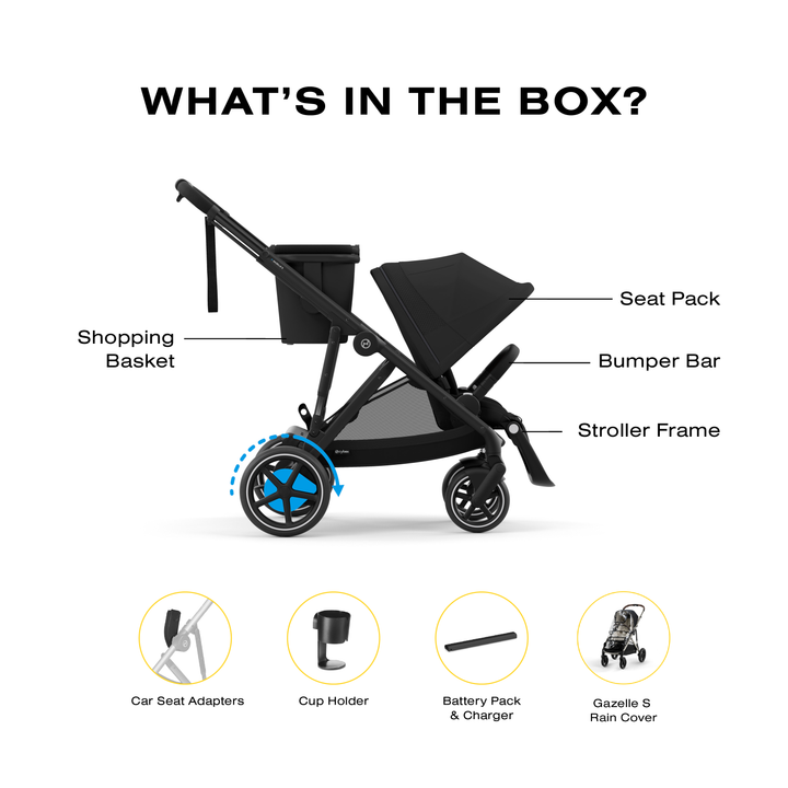 Cybex e-Gazelle S Electronic Assist Stroller