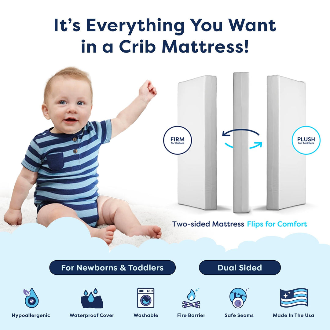 Moonlight Starlight Dream Crib Mattress (Compressed &amp; Rolled)