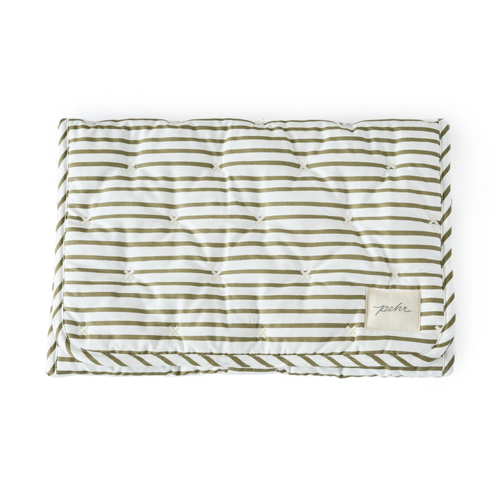 Pehr Striped On the Go Portable Changing Pad