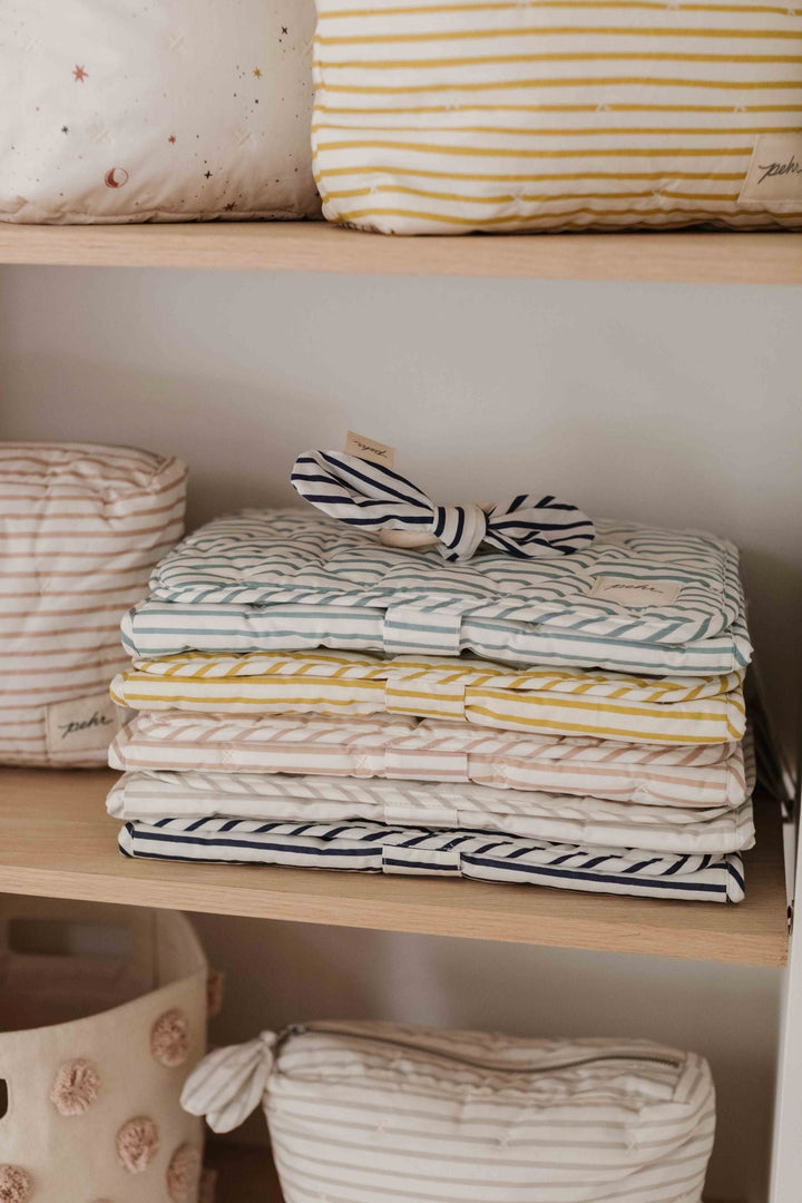 Pehr Striped On the Go Portable Changing Pad