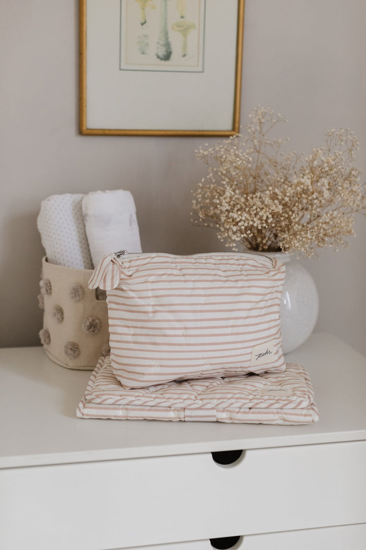 Pehr Striped On the Go Portable Changing Pad