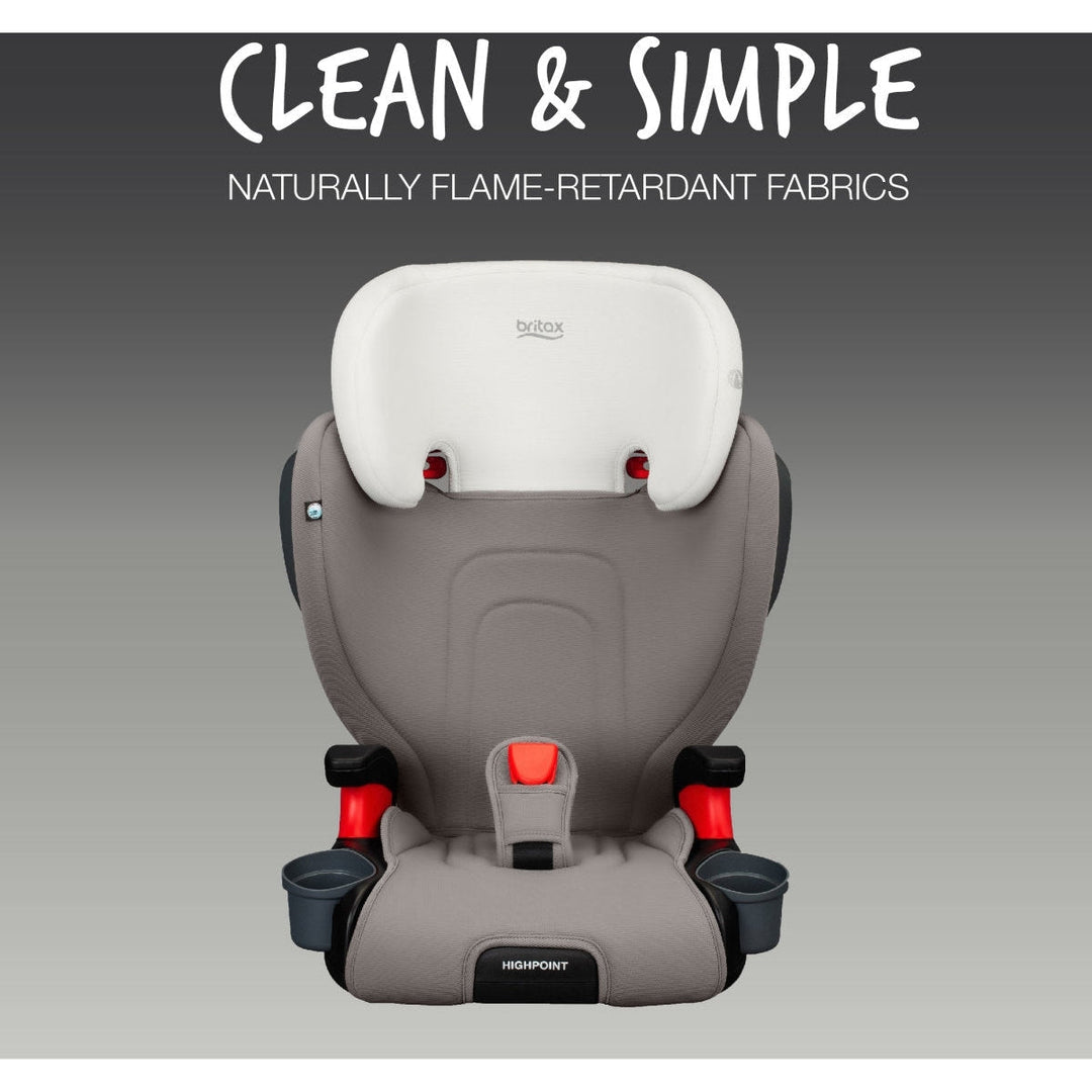 britax flame retardants Britax Highpoint Backless Belt-Positioning Booster Seat with Safewash – Shower Me With Love