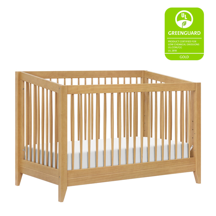 Babyletto Sprout 4-in-1 Convertible Crib with Toddler Bed Conversion Kit