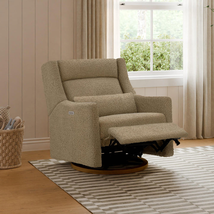 Babyletto Kiwi Plus Chair and a Half Power Recliner &amp; Swivel Glider with Power Adjustable Headrest and USB Port
