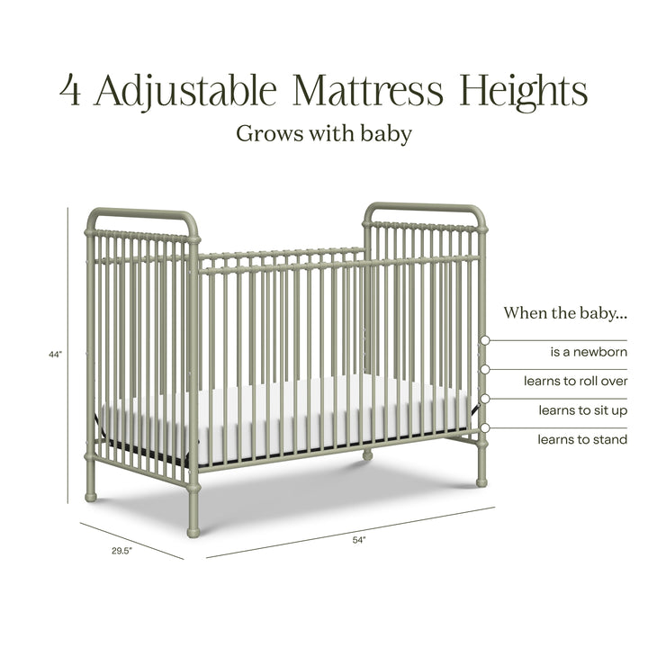 Namesake Abigail 3-in-1 Convertible Crib