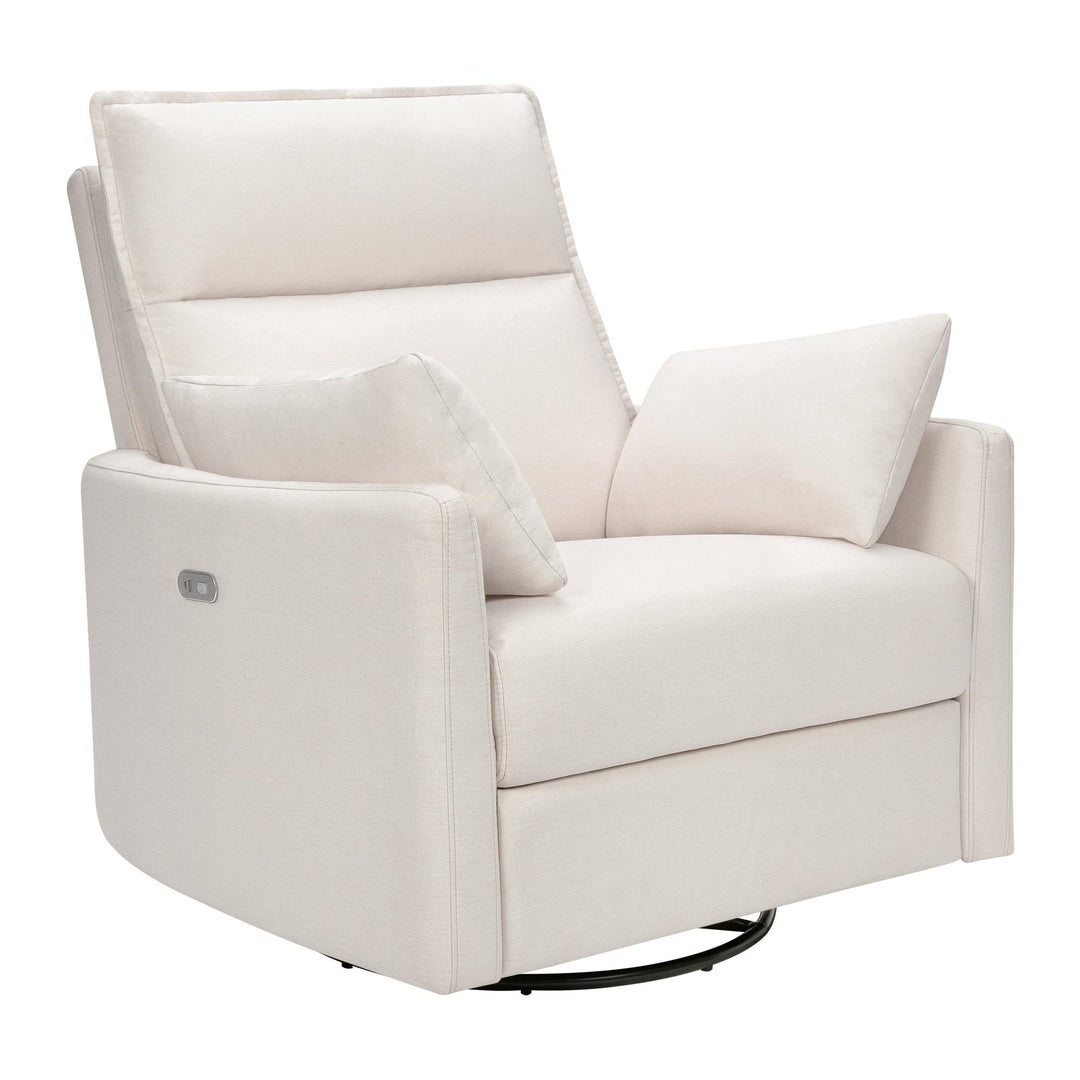 Babyletto Nori Extra Wide Electronic Recliner &amp; Swivel Glider with USB port