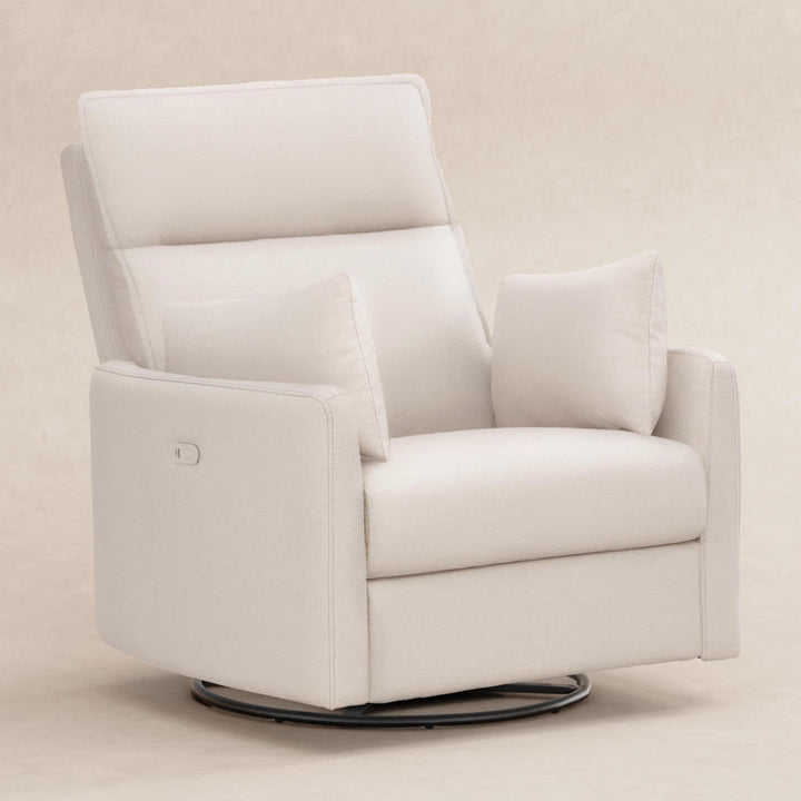 Babyletto Nori Extra Wide Electronic Recliner &amp; Swivel Glider with USB port