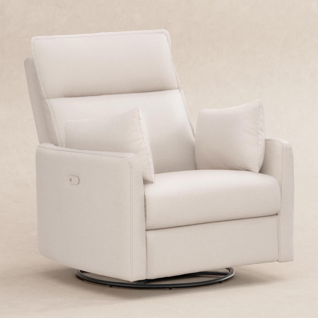 Babyletto Nori Extra Wide Electronic Recliner &amp; Swivel Glider with USB port