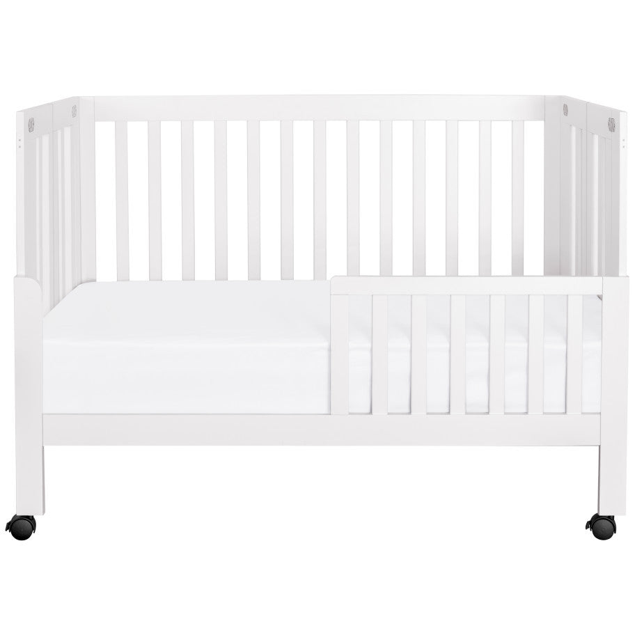 Babyletto Maki Full-Size Folding Crib with Toddler Bed Conversion Kit