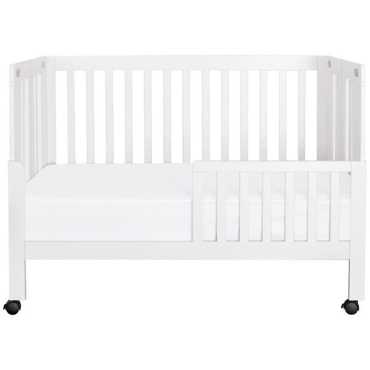 Babyletto Maki Full-Size Folding Crib with Toddler Bed Conversion Kit