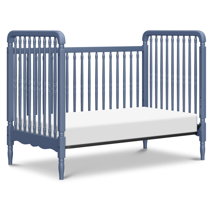 Namesake Liberty 3-in-1 Convertible Spindle Crib with Toddler Bed Conversion Kit