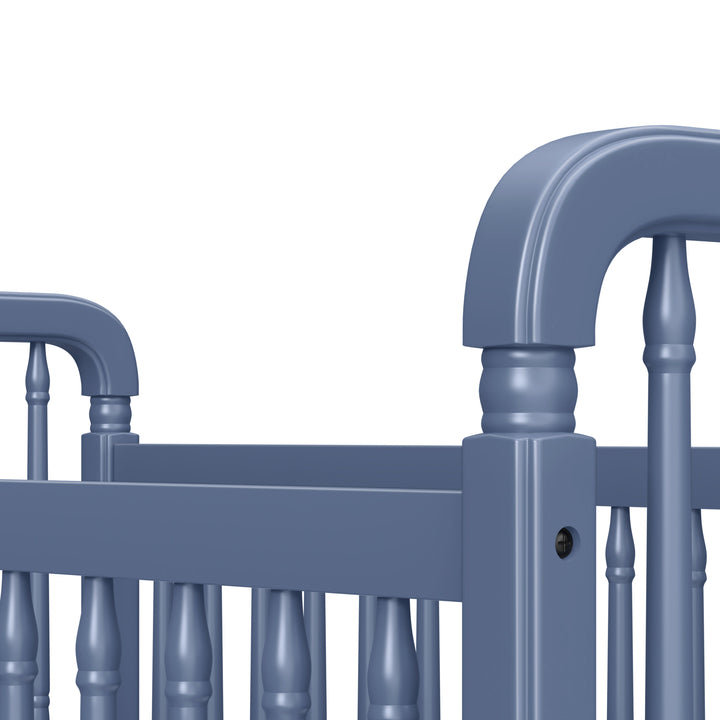 Namesake Liberty 3-in-1 Convertible Spindle Crib with Toddler Bed Conversion Kit