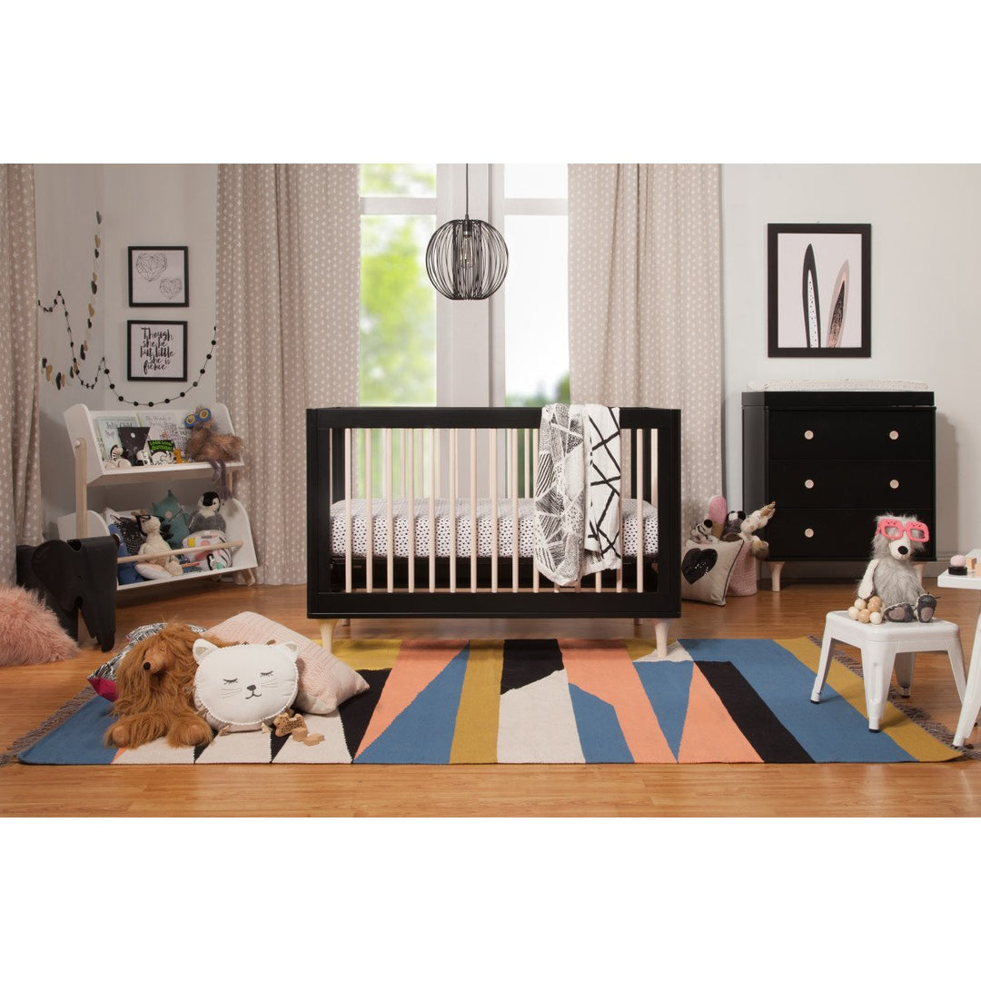 Babyletto Lolly 3-in-1 Convertible Crib with Toddler Bed Conversion Kit