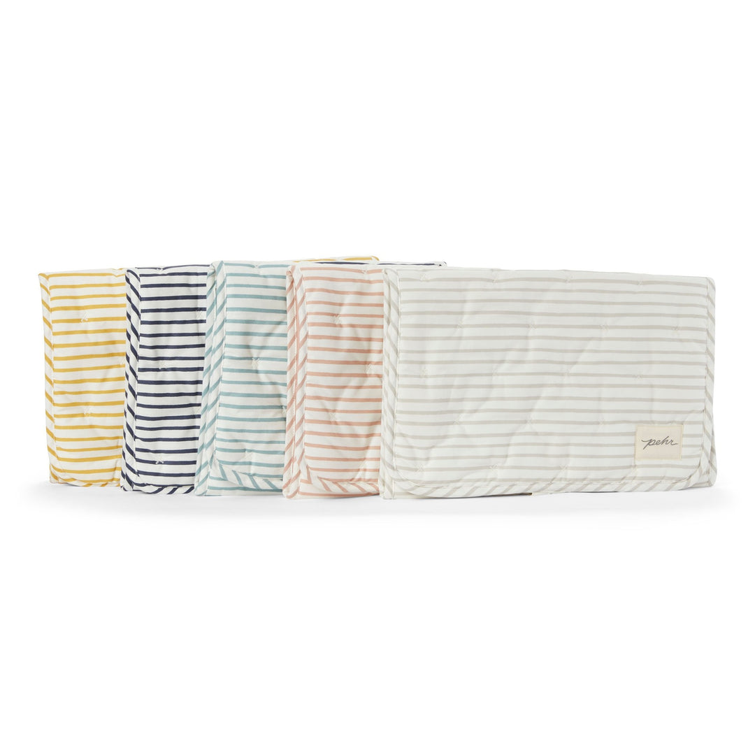 Pehr Striped On the Go Portable Changing Pad