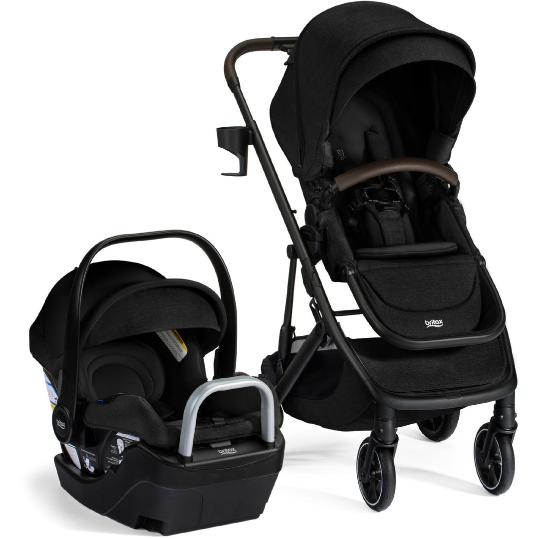 Britax Prism Full-Size Travel System with Willow S Infant Car Seat + Alpine Base