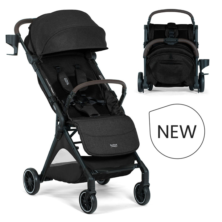 Britax Juniper+ Compact Stroller with One-Hand RapidFold