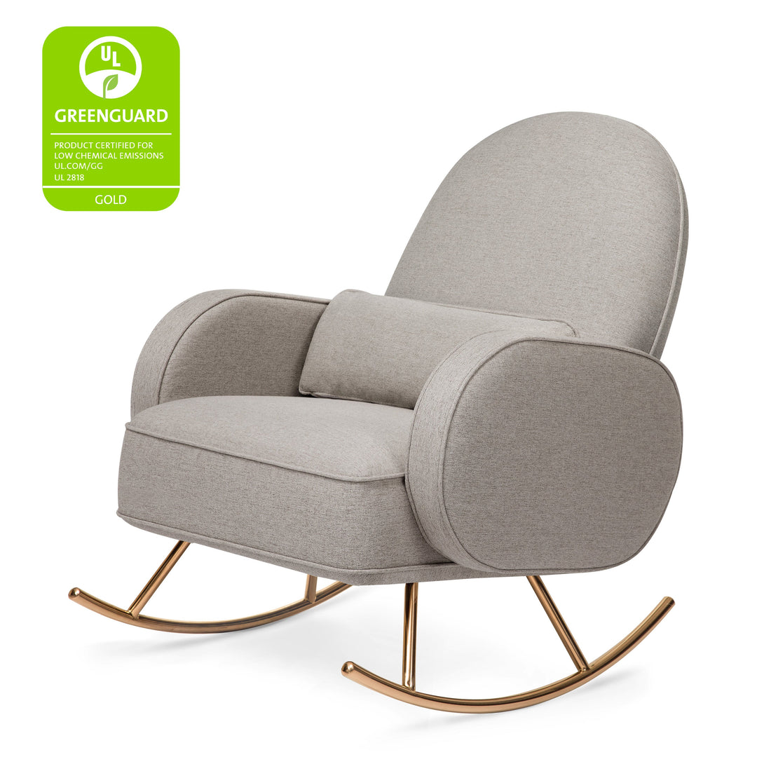 Nursery Works Compass Rocker in Eco-Performance Fabric | Water Repellent & Stain Resistant