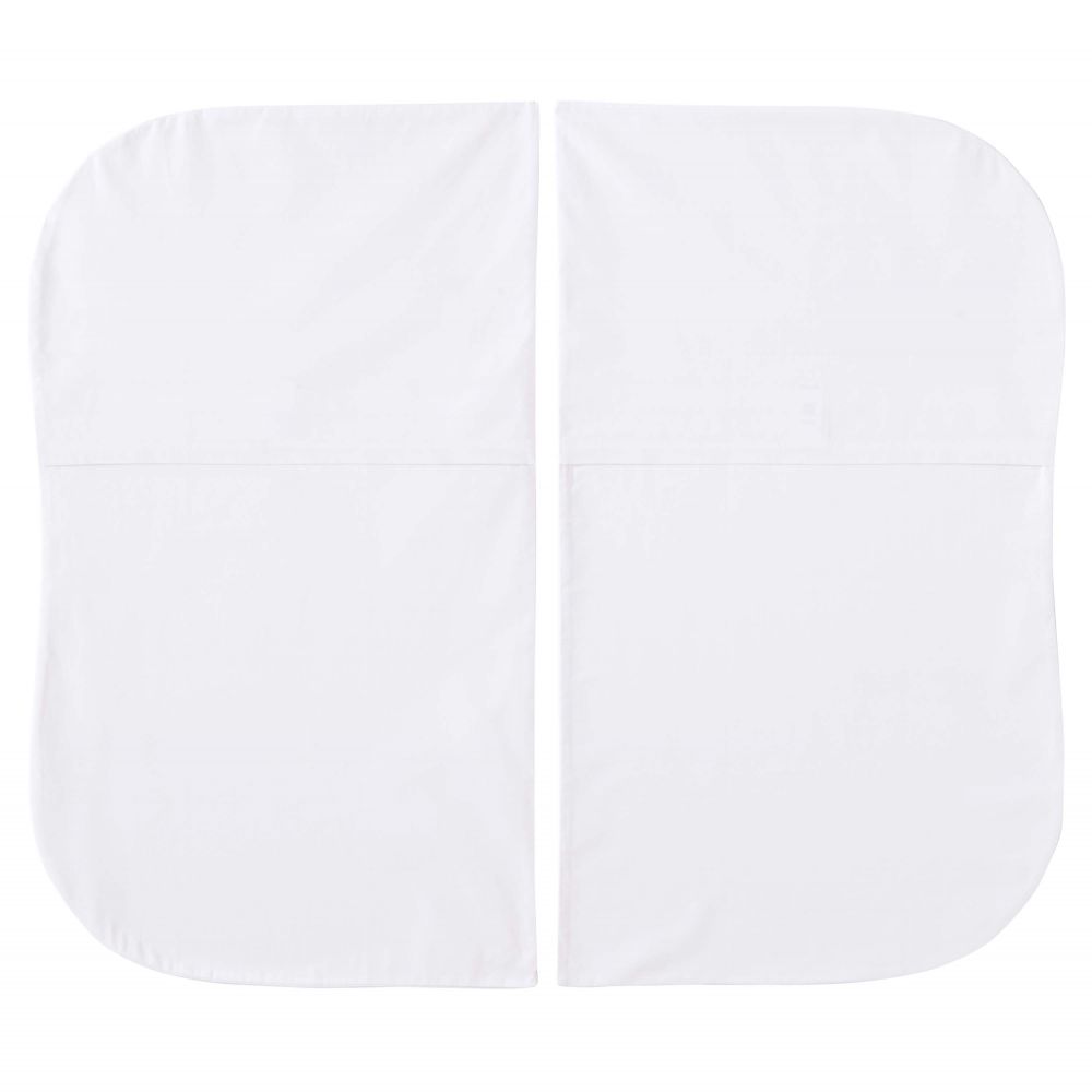 Halo Bassinest White Fitted Sheet Twin 2-Pack